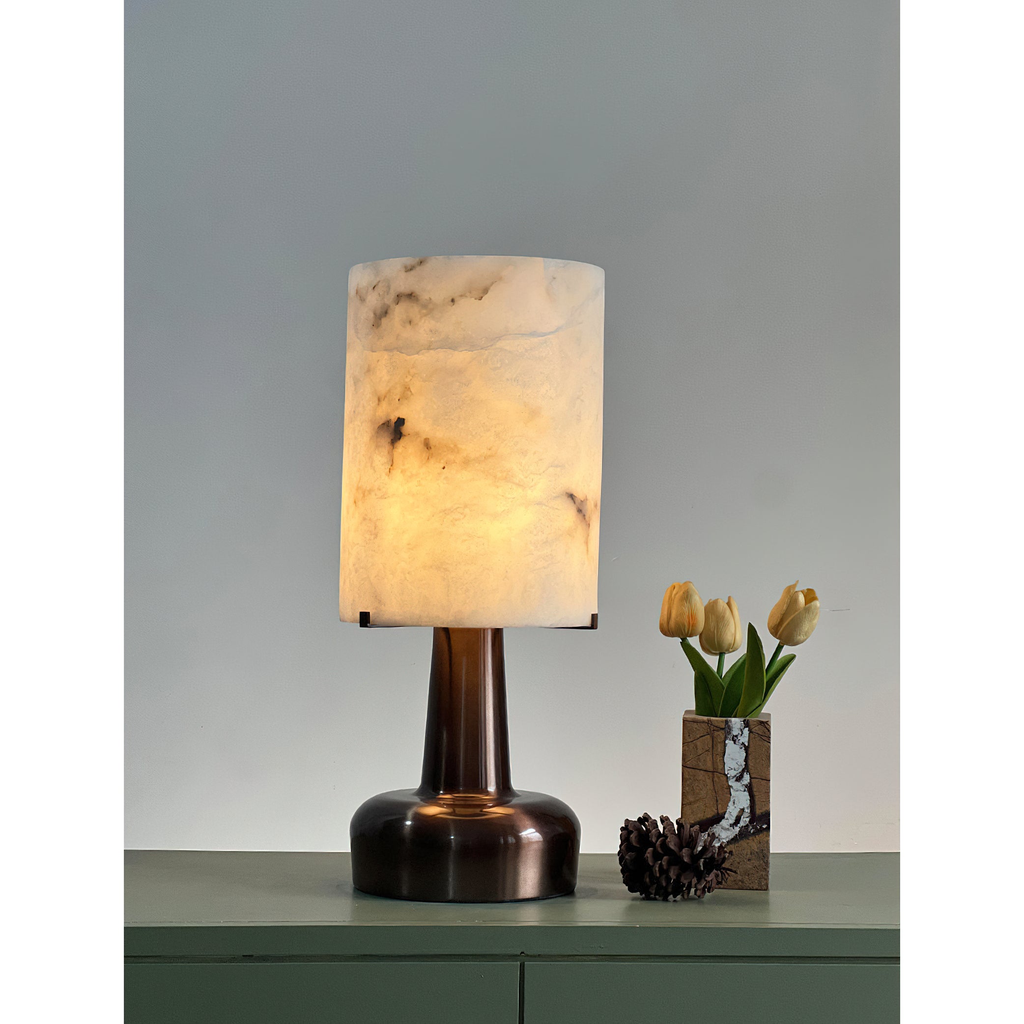 Orvex Alabaster Table Lamp