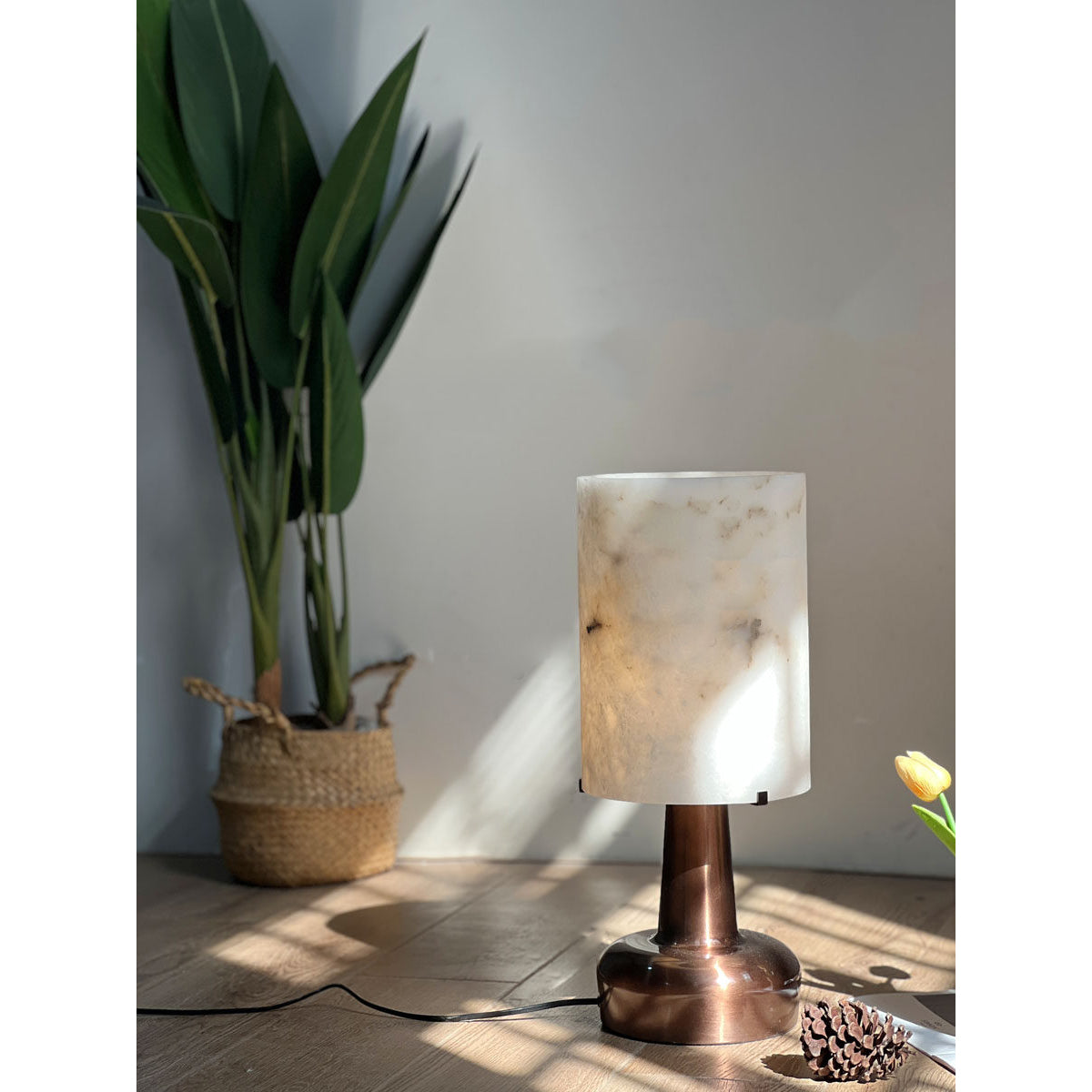 Orvex Alabaster Table Lamp