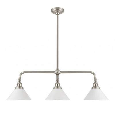 Oriivaria Brass Elegance Chandelier 3 Heads