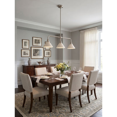 Oriivaria Brass Elegance Chandelier 3 Heads