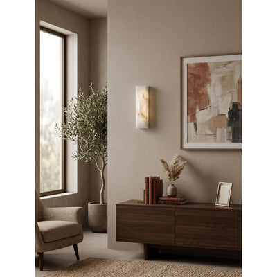 Delawood Alabaster Indoor Wall Light