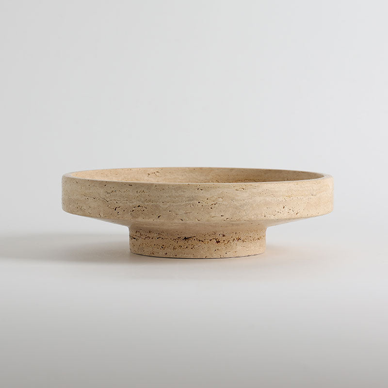 Tarrowstone Stone Pedestal Bowl