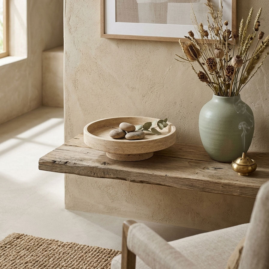 Tarrowstone Stone Pedestal Bowl