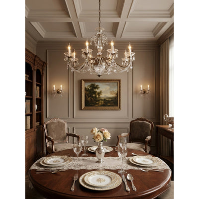Venatici Crystal Chandelier