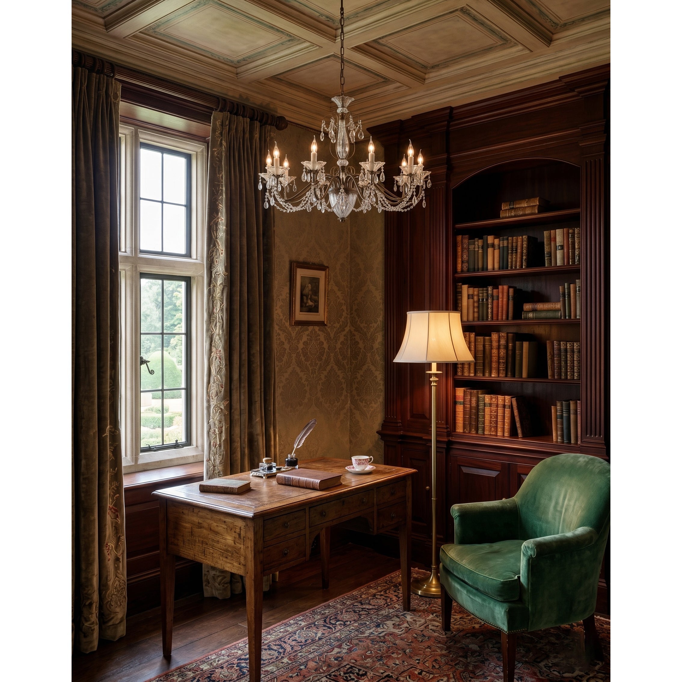 Venatici Crystal Chandelier