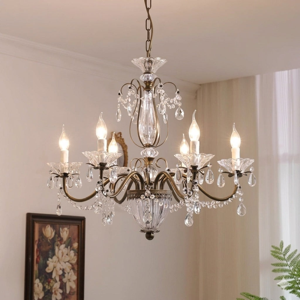 Venatici Crystal Chandelier