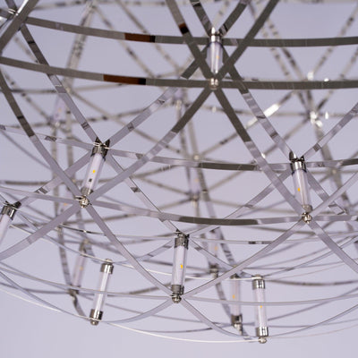 Delcourt Silver Spark Ball Pendant Light