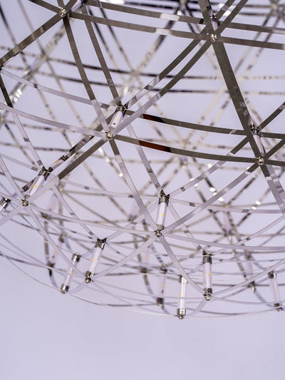 Delcourt Silver Spark Ball Pendant Light
