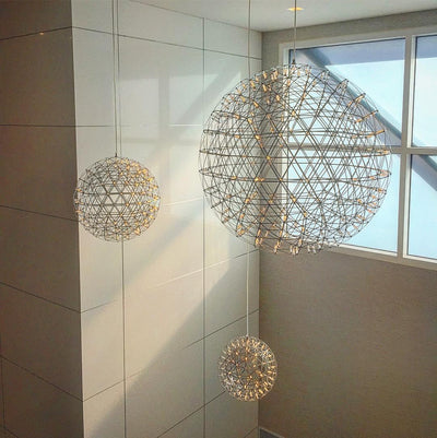 Sylvarin Gold Spark Ball Pendant Light