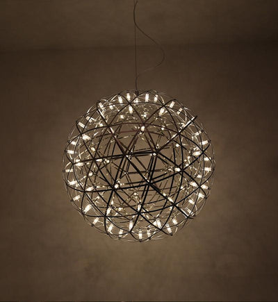 Delcourt Silver Spark Ball Pendant Light