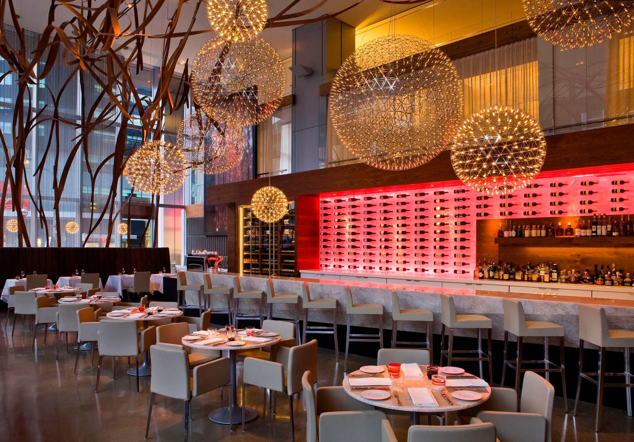 Delcourt Silver Spark Ball Pendant Light