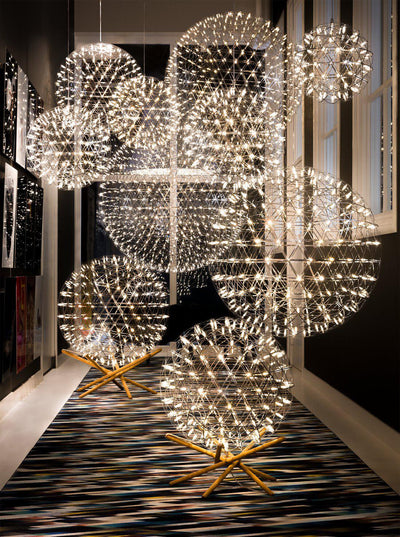 Sylvarin Gold Spark Ball Pendant Light