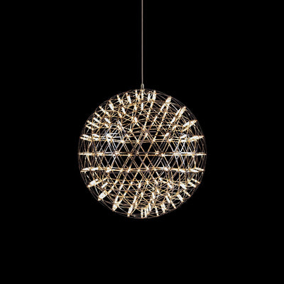 Delcourt Silver Spark Ball Pendant Light