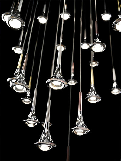 Lumalenne Artistic Glam Pendant Light