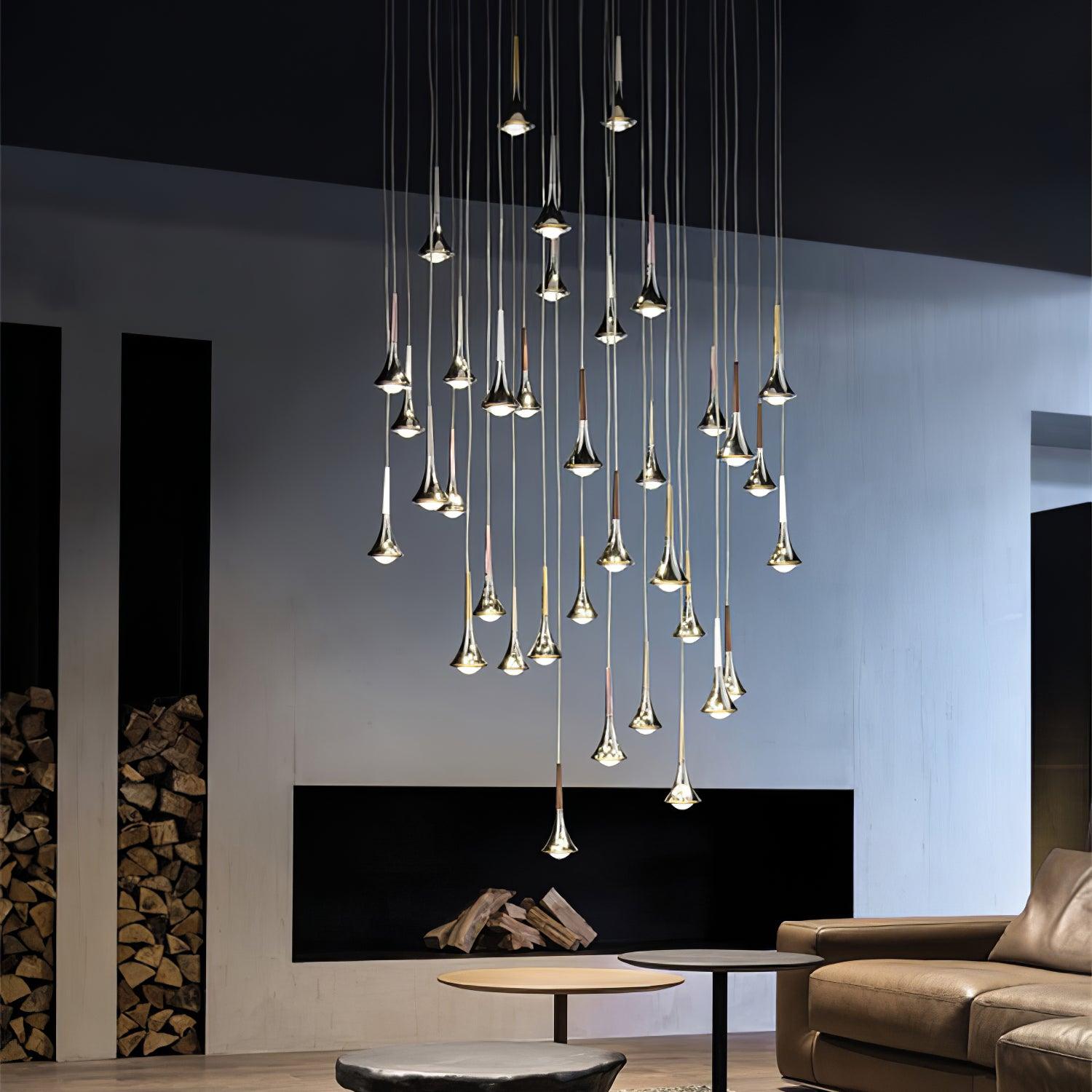 Lumalenne Artistic Glam Pendant Light