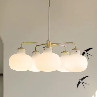 Fyor Contemporary Glass Pendant Lamp