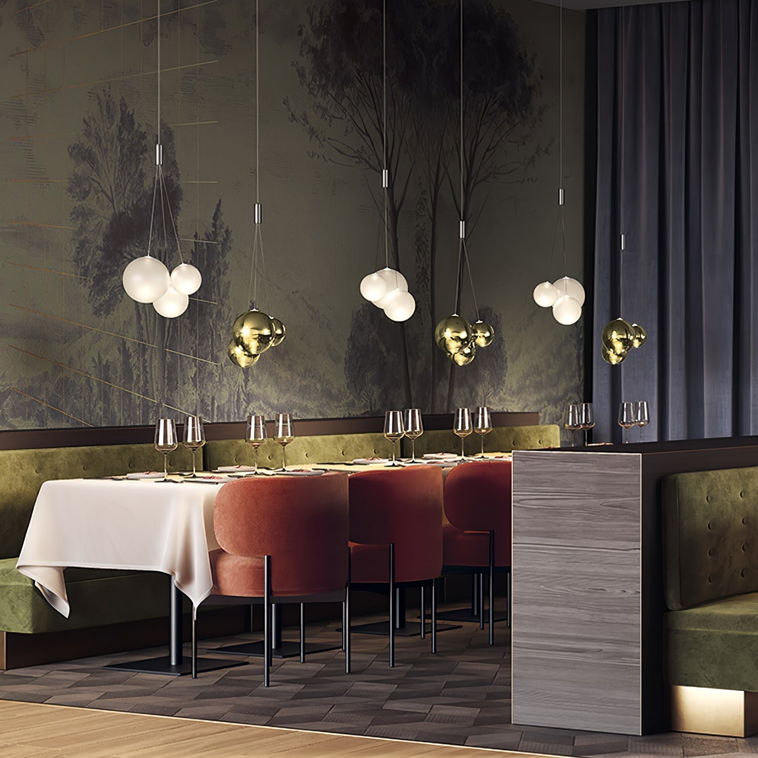 Cia Light Luxury Pendant Light