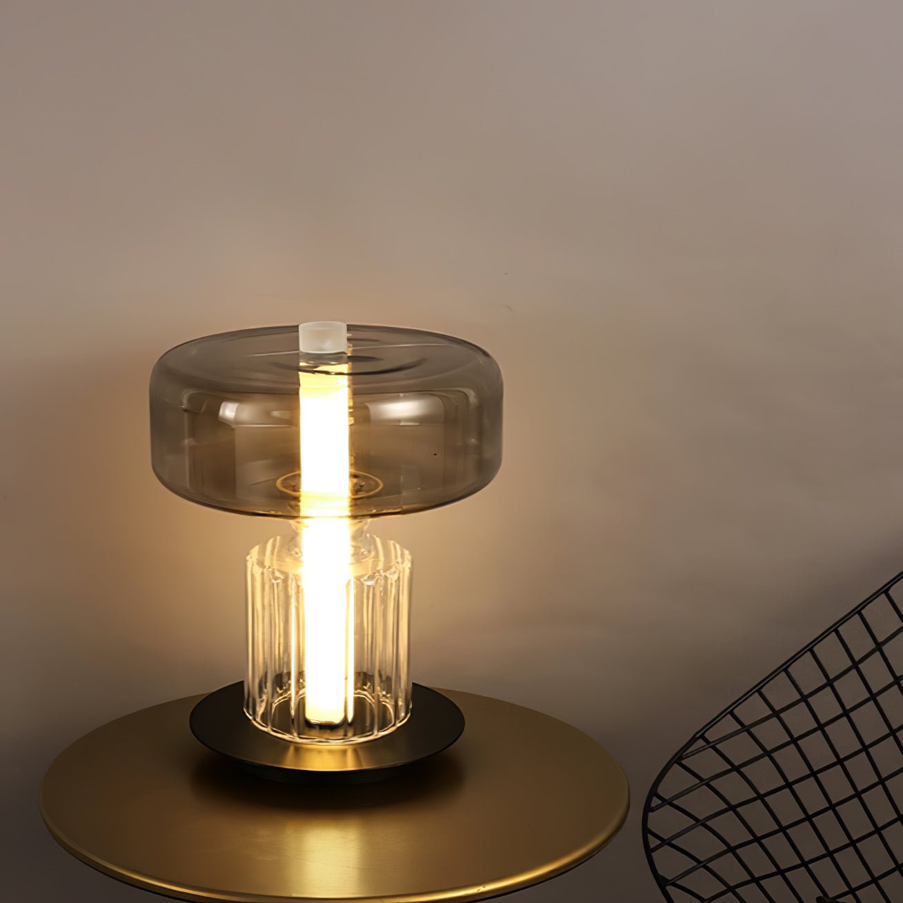 Svora Modern Glass Table Lamp