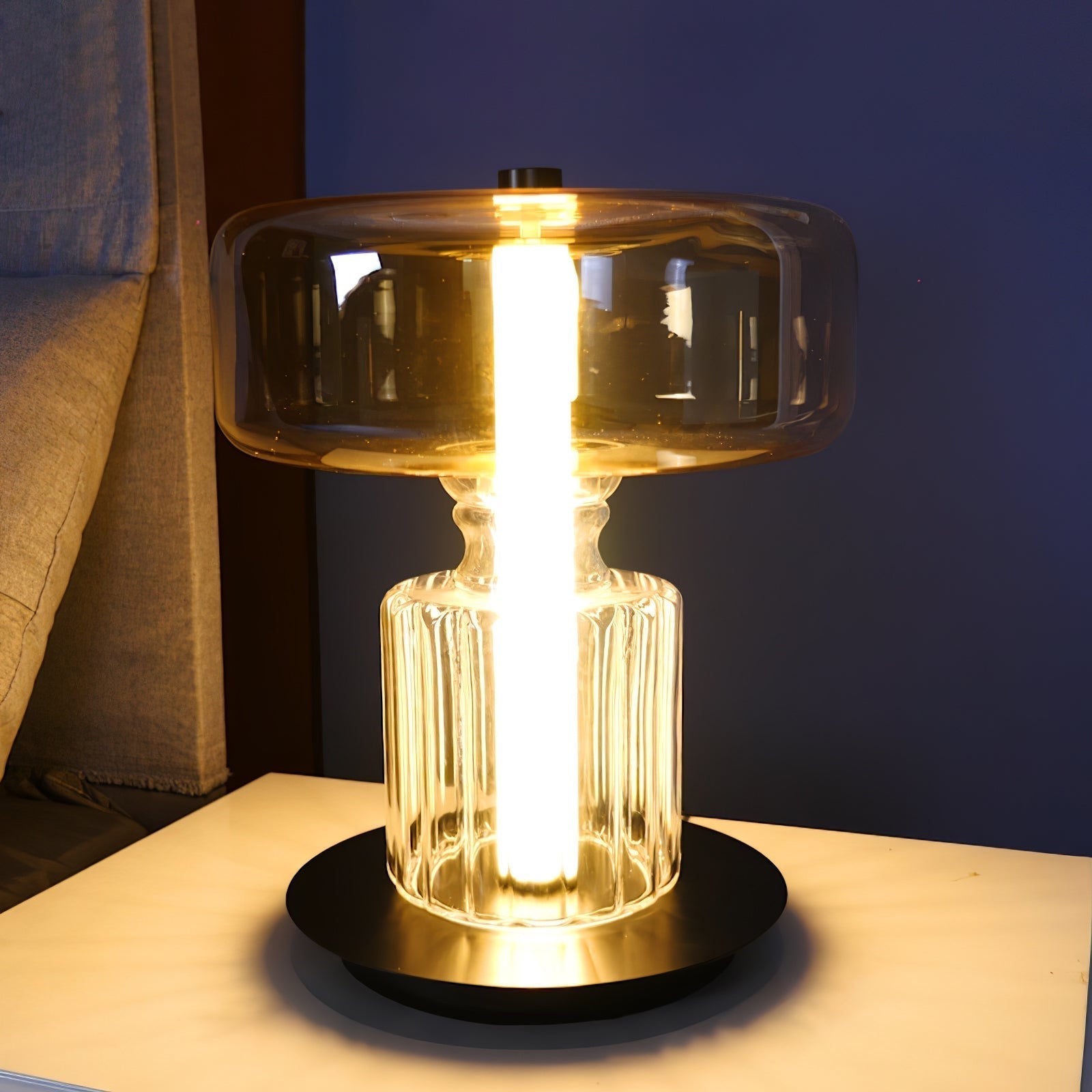 Svora Modern Glass Table Lamp