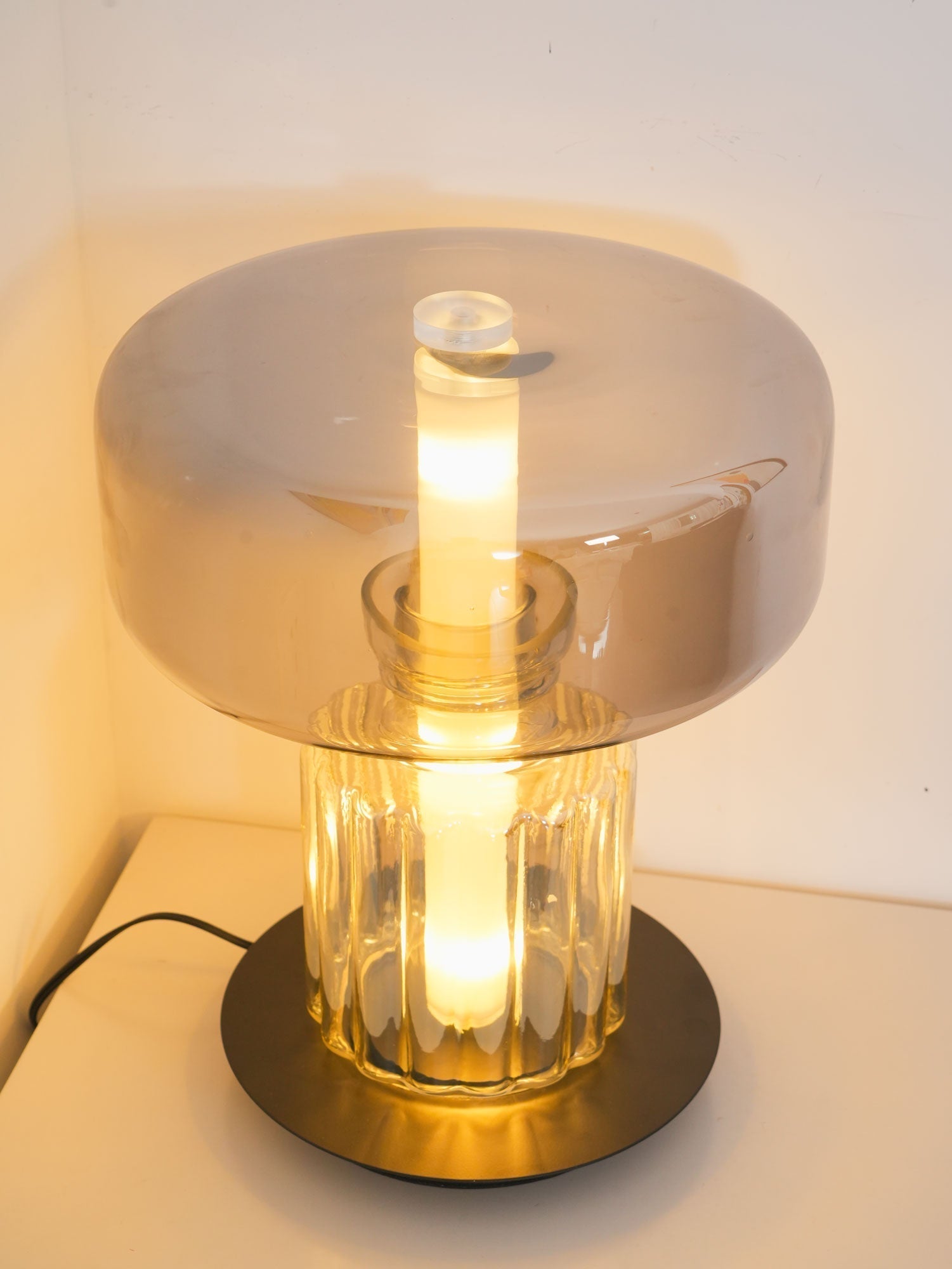 Svora Modern Glass Table Lamp