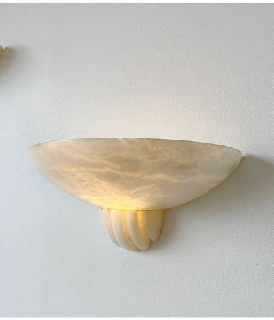 Rare Alabaster Wall Sconce