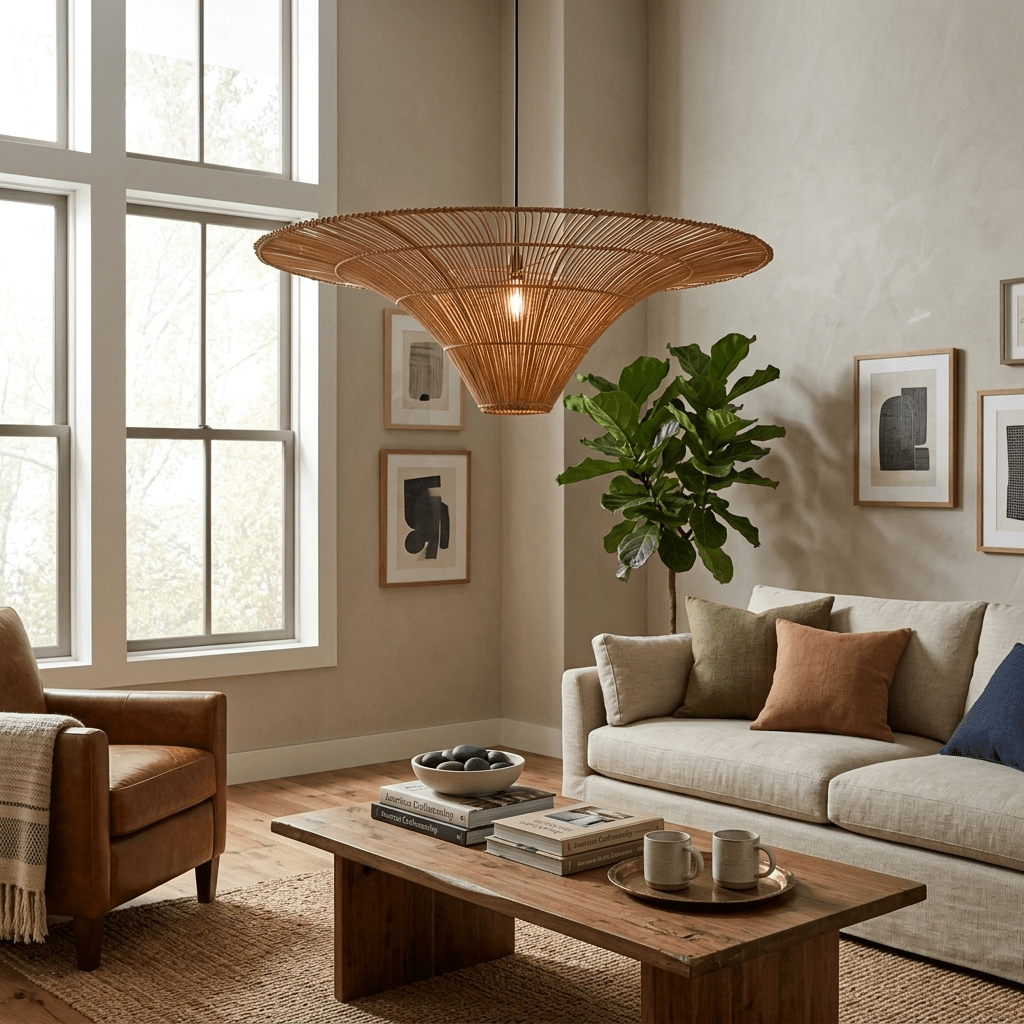 Rattan Pendant Lamp