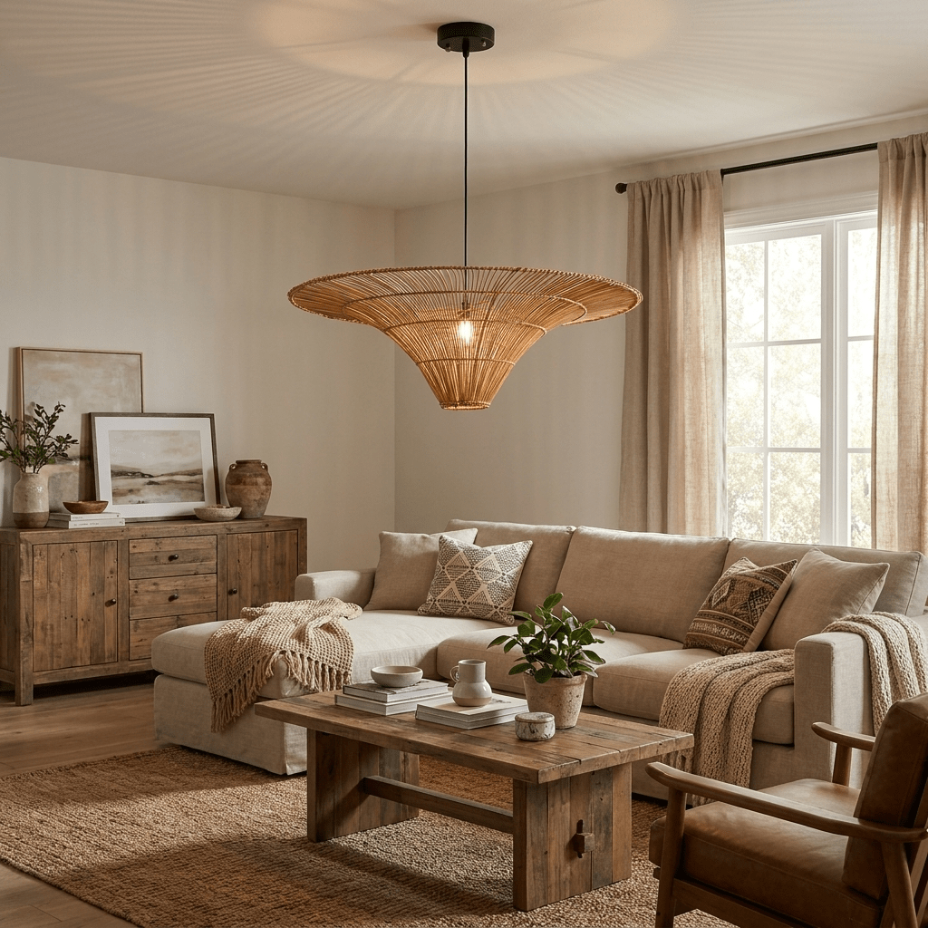 Rattan Pendant Lamp