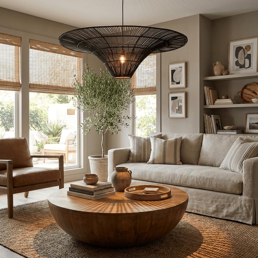 Rattan Pendant Lamp