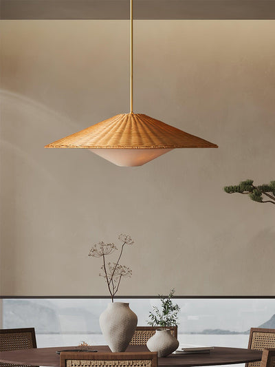 Kocan Rattan Minimalistic Pendant Light