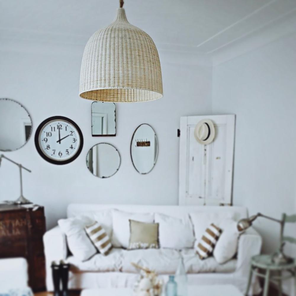 Ravisine Rustic Rattan Pandent Light