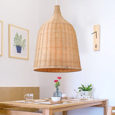 Ravisine Rustic Rattan Pandent Light