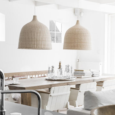 Ravisine Rustic Rattan Pandent Light
