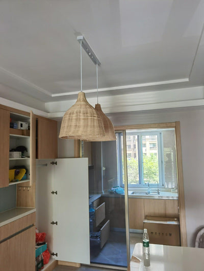 Ravisine Rustic Rattan Pandent Light