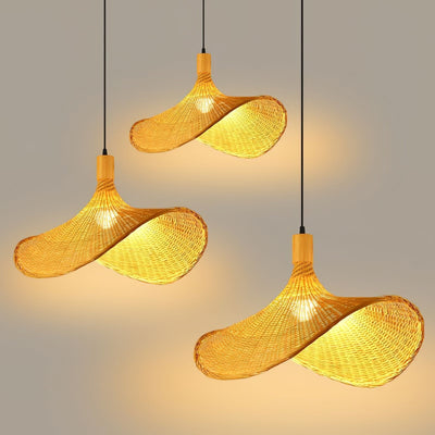 Marona Rattan Vintage Pendant Light - Neutral Decor