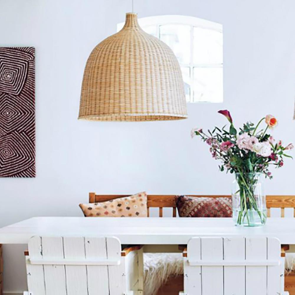 Ravisine Rustic Rattan Pandent Light