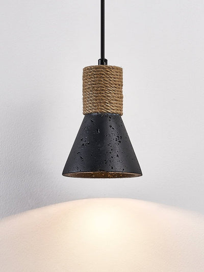 Ravena Rope Cone Pendant Lamp