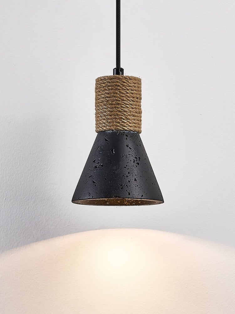 Ravena Rope Cone Pendant Lamp