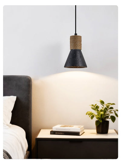 Ravena Rope Cone Pendant Lamp