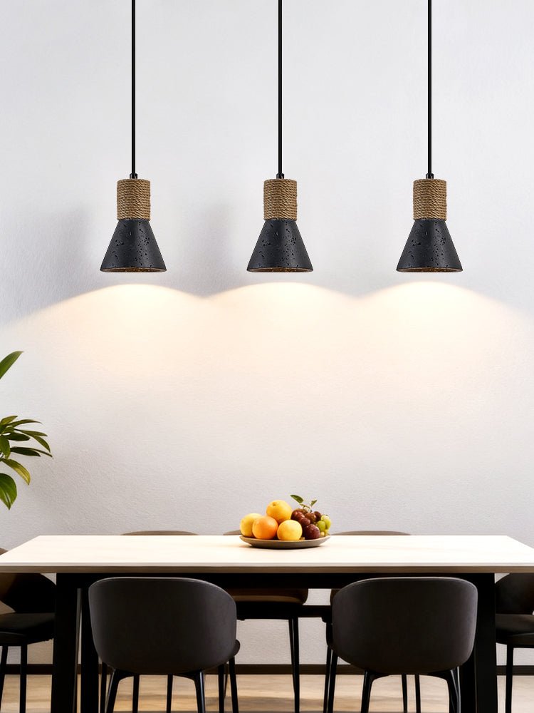 Ravena Rope Cone Pendant Lamp