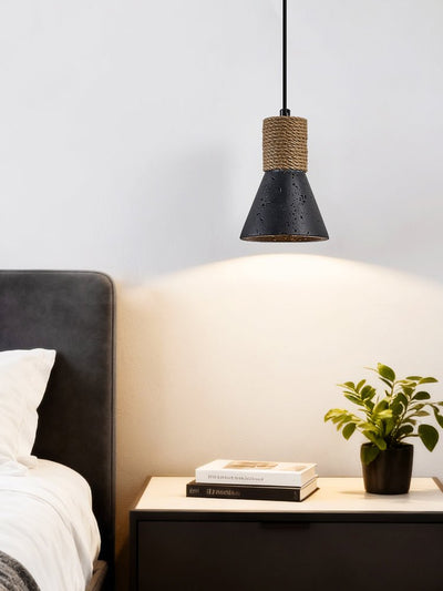 Ravena Rope Cone Pendant Lamp