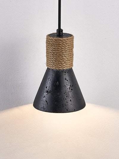 Ravena Rope Cone Pendant Lamp