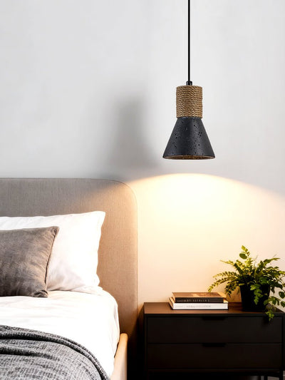 Ravena Rope Cone Pendant Lamp
