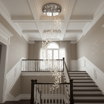 Elmsley Raw Crystal Chandelier