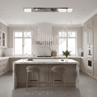Elmsley Raw Crystal Chandelier