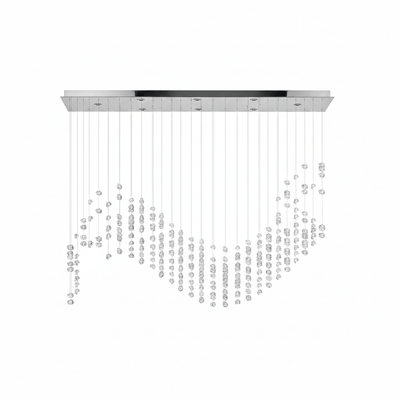 Elmsley Raw Crystal Chandelier
