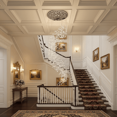 Elmsley Raw Crystal Chandelier