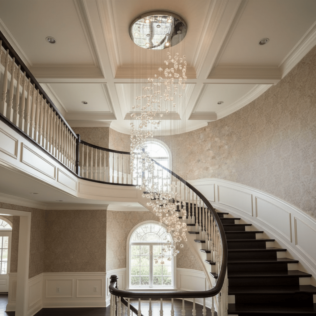Elmsley Raw Crystal Chandelier