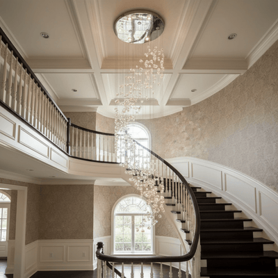 Elmsley Raw Crystal Chandelier