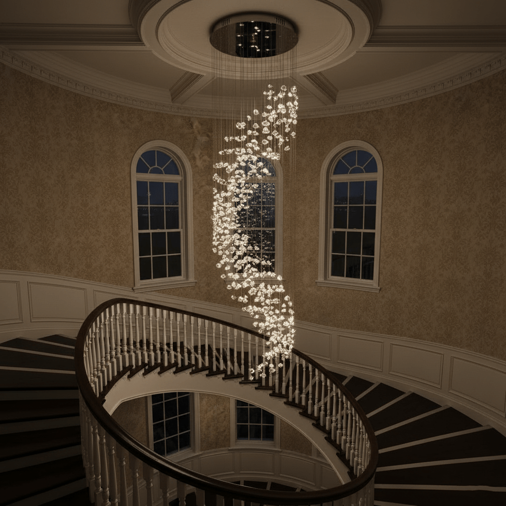 Elmsley Raw Crystal Chandelier