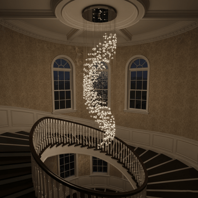 Elmsley Raw Crystal Chandelier